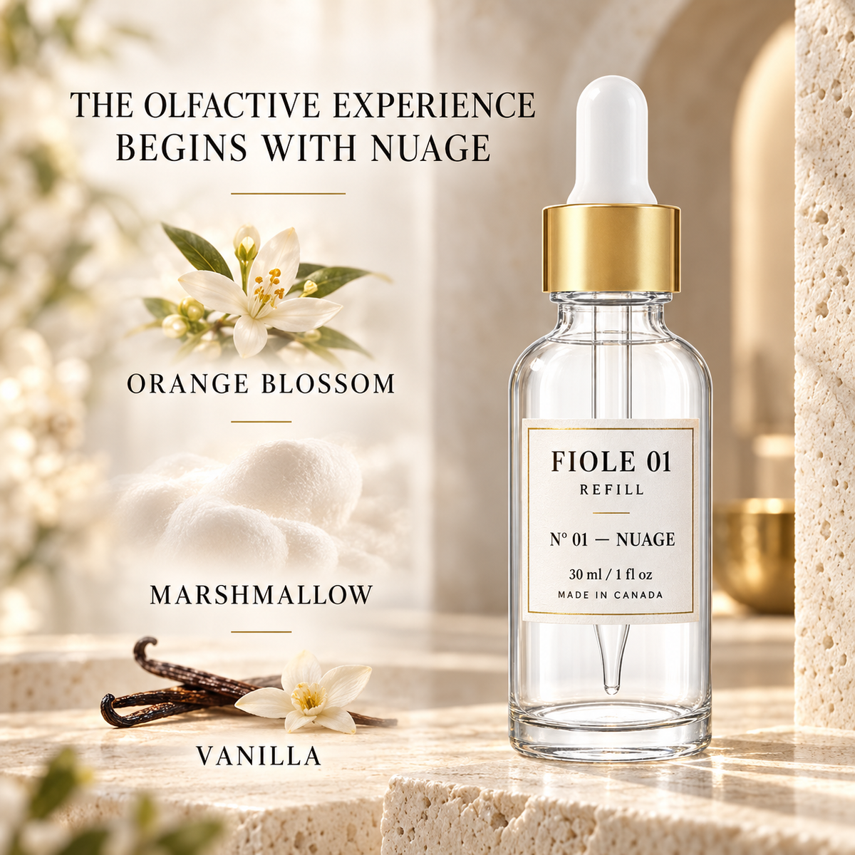 FIOLE 01 — Fragrance Refill