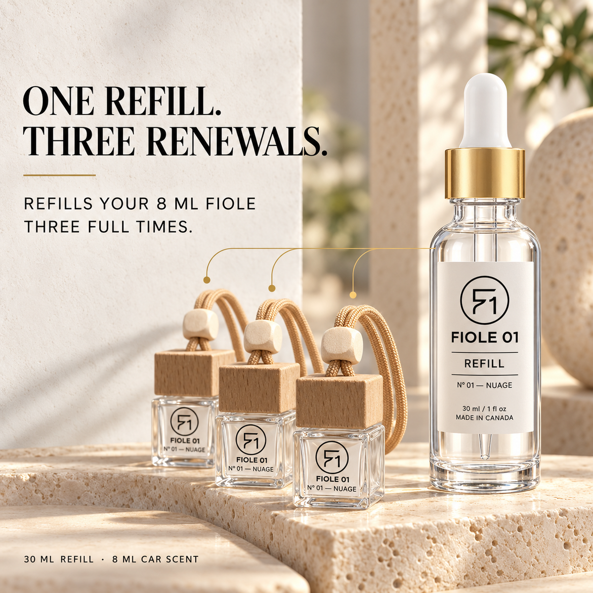 FIOLE 01 — Fragrance Refill