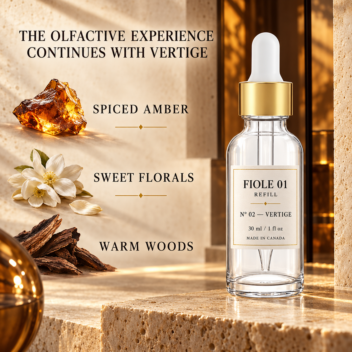 FIOLE 01 — Fragrance Refill